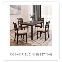 COS-ADRIEL DINING SET (1+4)